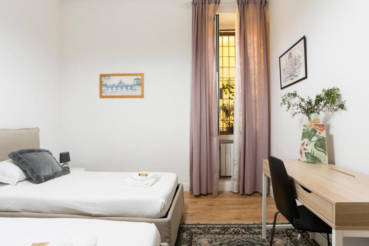 Ferienwohnung Tiber Majesty 25 Piazza Del Popolo Rom Exterior foto